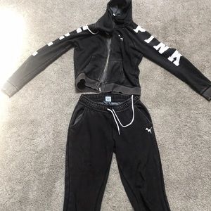 PINK Sweatsuit (jacket & pants)